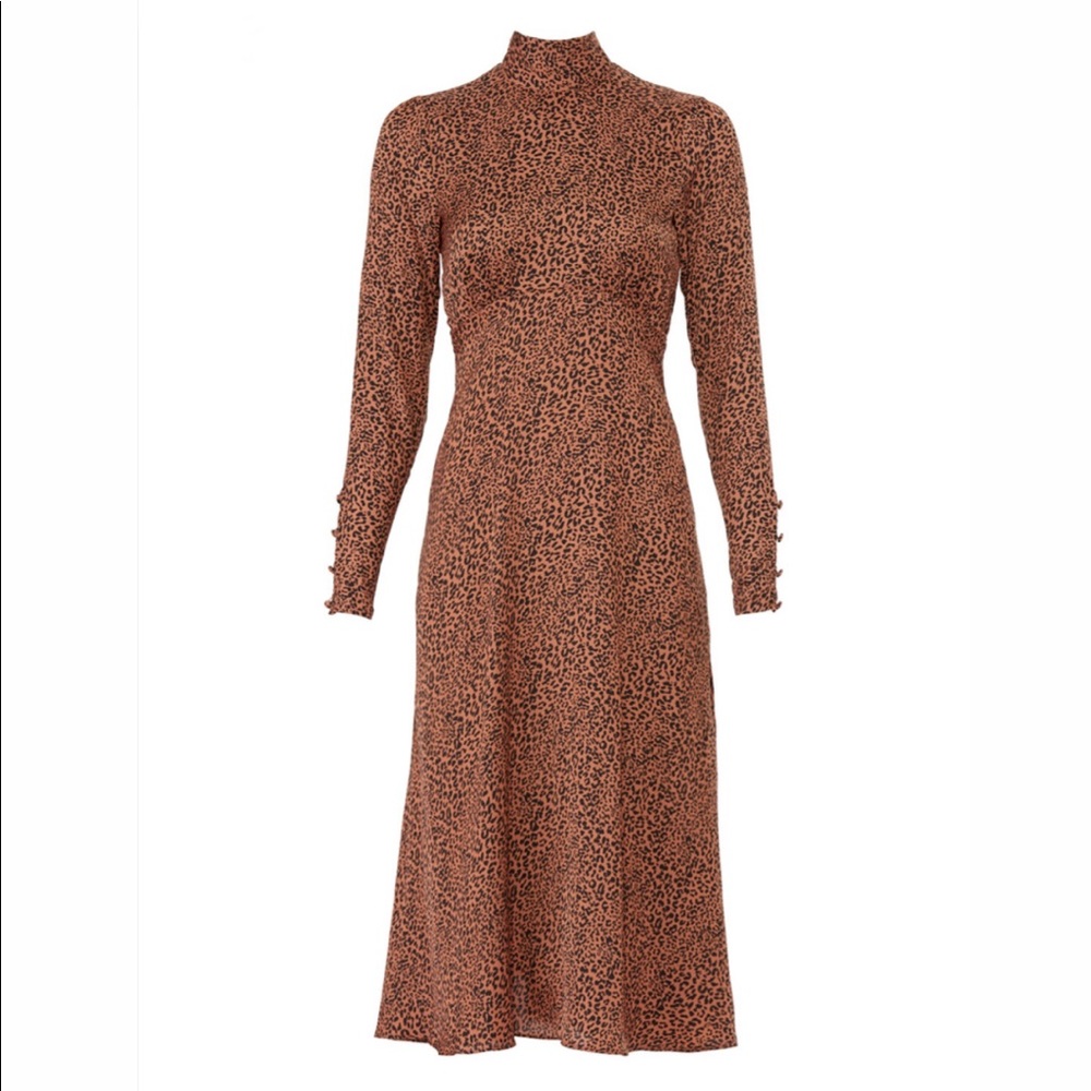 NWT Free People Loveless Printed Midi Dress